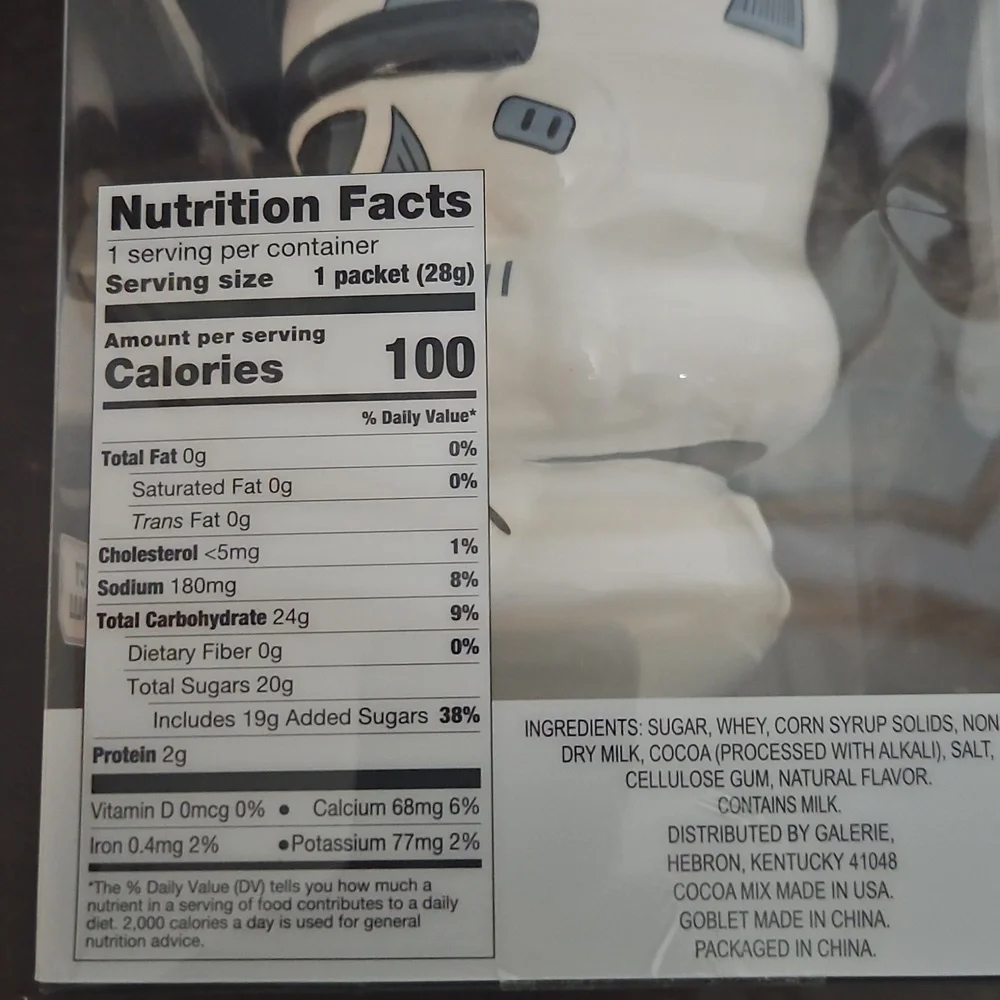 Star Wars Black and White Stormtrooper Goblet - Picture 9 of 11